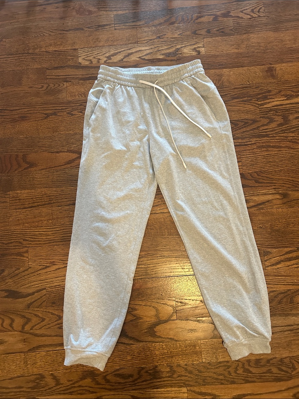 lululemon athletica Light Gray/Cream Jogger Track Pants